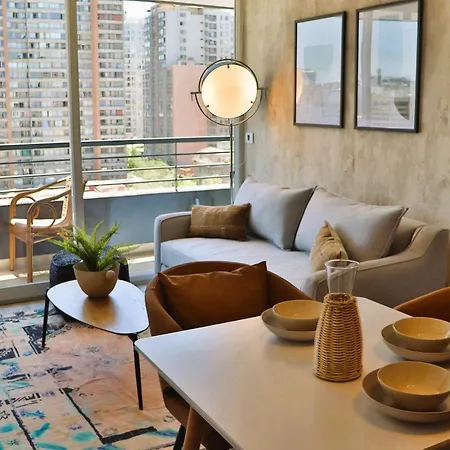 Hom I Depto Centrico 2D2B 3Pax Santiago Apartment